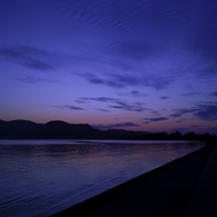 日本海の夕日