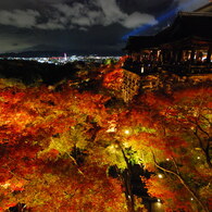 紅葉と大舞台