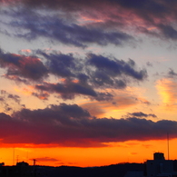 ふとみえた空