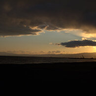 2012年湘南の夕日