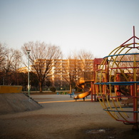 誰もいない公園