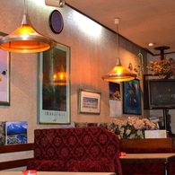 喫茶「アルプス」店内