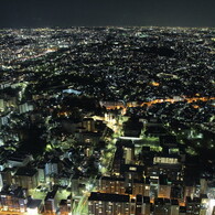 ランドマークタワーからの夜景3