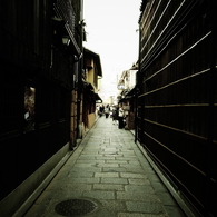 祇園の裏路地