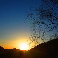 夕陽の見える場所