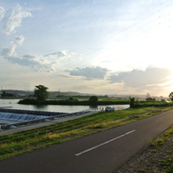 多摩川河川敷