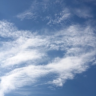 夏空へ雲のらくがき奔放に 1