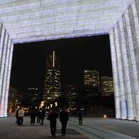 ナビオス横浜からランドマークタワー
