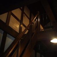 倉の階段