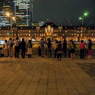 100年前の姿に戻った夜の東京駅6