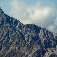 槍ヶ岳と雲