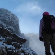 日光白根山　挑む
