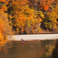 Rafting to autumn