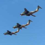 C-1　編隊飛行