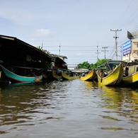 タイ王国　水上マーケットⅠ