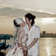 You may kiss the bride.