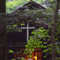 森の十字架