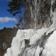 冬の乙女滝　３