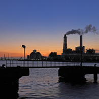 Dawn of the power plant