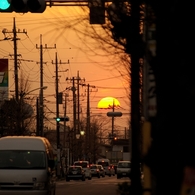夕陽