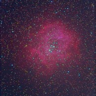 The Rosette Nebula （L+RGB画像処理）