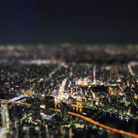 おもちゃの夜景