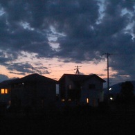 夕方