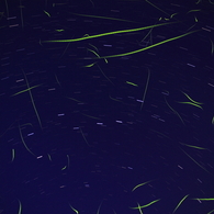 夜空の星々