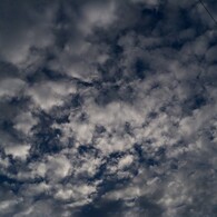 6月15日　18時頃の空