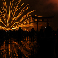 宮島水中花火大会