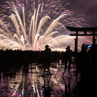 宮島水中花火大会