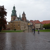 ポーランド　クラクフ　ヴァヴェル城と大聖堂