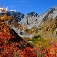 穂高秋景