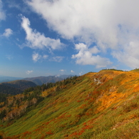 尾瀬の秋山