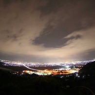 雨乞山中腹から