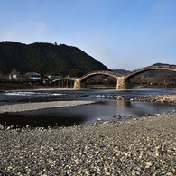 錦帯橋と岩国城