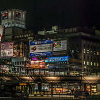 岐阜駅前周辺の夜景②