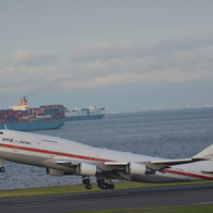 羽田空港　政府専用機　