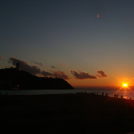江ノ島暮色