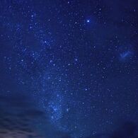 ウユニ塩湖の星空