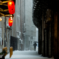 雪の日の秋葉原４