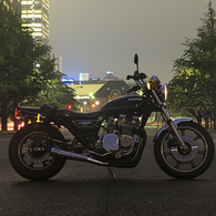 KZ1000LTD 東京駅にて