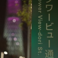 タワービュー通りから