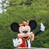 決めポーズ　ミッキー