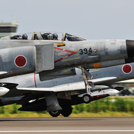 302SQ F-4EJタンデム@百里基地