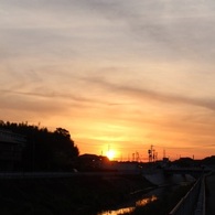 今朝の空
