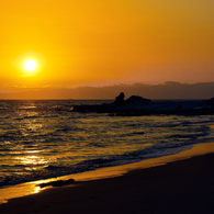 南知多の夕暮れ