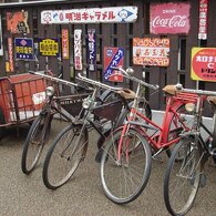 レトロな自転車