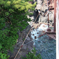 門脇吊り橋