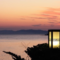 夕暮れ
